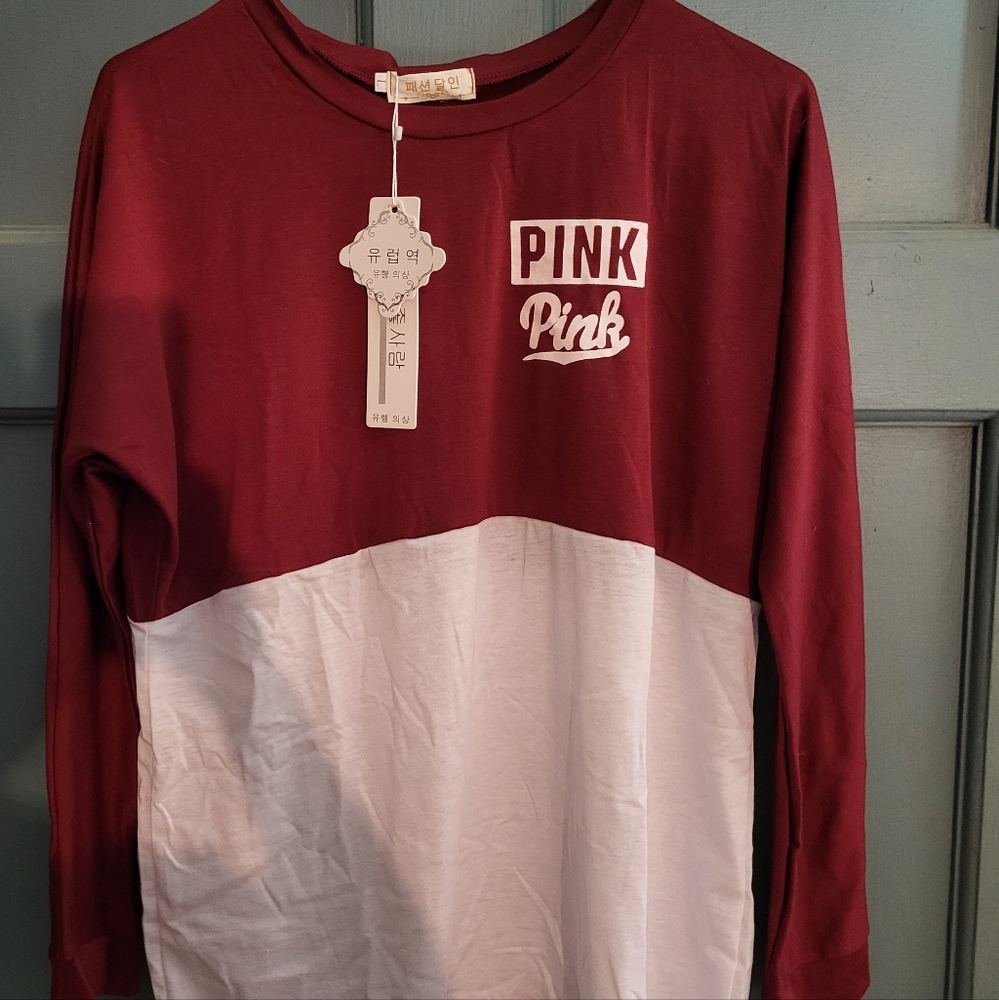 Womens Long Sleeve T-Shirt. Size Large. NWT.